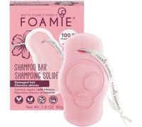 Shampoing Solide Bio Pour Cheveux Secs Et Avec Frisottis À L'hibiscus Qui Apporte Brillance Et Douceur ¿ 100% Sans Plastique Et Vegan