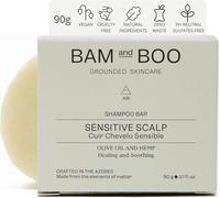 Shampoing Solide Bio Pour Peaux Sensibles Cicatrisant Et Apaisant 90gr - Shampoing Sans Sulfate Ni Parabens Ph Neutre - Huile D'olive Et De Chanvre - Shampoing Naturel Pour Femme Et Homme Ve[Z3180]