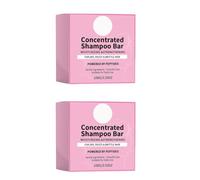Shampoing Solide Concentré | Barre à cheveux portable compacte for cheveux doux et faciles à coiffer(2PCS)