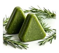 Shampoing Solide Coréen au Romarin et Acides Aminés, Soin Purifiant et Hydratant du Cuir Chevelu, Formule Botanique Douce pour Fortifier et Revitaliser les Cheveux, Naturel et Écologique(2pcs)
