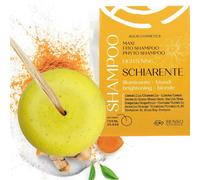 Shampoing Solide Illuminant Éclaircissant Écologique Pour Cheveux Ternes Avec Camomille, Curcuma Et Citron, Éclaircit De Reflets Dorés 100% Naturel Et Vegan, Ph 4.5-5.5[Z1696]