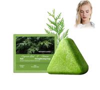 Shampoing Solide Nature Triangle, Shampoing Solide Au Romarin Pour Fortifier Les Cheveux, Shampoing Hydratant Qui RéPare En Profondeur La SéCheresse Et Les Frisottis, Shampoing Fortifiant (1 PC)