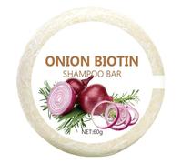 Shampoing Solide Oignon, 60g Onion Biotin Shampoo Bar, Natural Rosemary Shampoo Bar Avec Extraits D'Oignon, Pour Maison, Dortoir, Voyage, Appartement