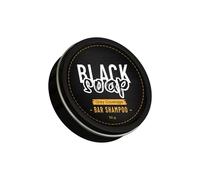 Shampoing solide pour hommes couvrant les cheveux gris, savon noir naturel pour cheveux, barbe et sourcils, couvre et prévient l'apparition des cheveux gris, formule sans colorant, 50 g