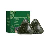 Shampoing solide revitalisant pour le cuir chevelu, formule douce et hydratante aux plantes, shampoing solide anti-chute, contient des acides aminés de romarin, fortifie les cheveux fins, convient aux