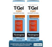 Shampoing T/Gel Fort (Lot De 2 Flacons De 250 Ml) - Shampooing Anti-Démangeaisons Sévères Et Anti-Pelliculaire - Efficace Dès La 1ère Semaine D'utilisation