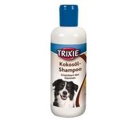 Shampoing - Trixie - Huile de coco - 250 ml - Adoucit le brossage - Pour chiens à longs poils