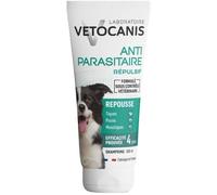 Vetocanis Shampoing Anti-Puces Tiques Et Moustiques Répulsif Chien Tube 300ml