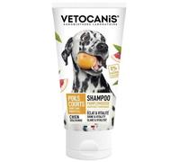 VETOCANIS Shampoing Poils Courts ou à Ras pour Chien, 0% de Parabène 0% de Silicone, Format 300ML
