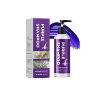 Shampoing Violet Neutralisant pour Cheveux Blancs et Blonds, Shampooing sans Sulfate, Soin Hydratant aux Extrait de Romarin et Camomille, Formule Douce pour Éclat et Protection (1pc)