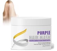 Shampoing Violet,Shampooing violet Correcteur de ton pour cheveux blonds, Protège, équilibre et Tonifie - Cheveux Décolorés, Teints, Argent et Blonds