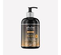 ahuhu THICKENING Shampoing à la caféine bio format XXL (500 ml) - Shampoing à la caféine bio pour des cheveux épais et revitalisés, décolle les racines et apporte un volume instantané