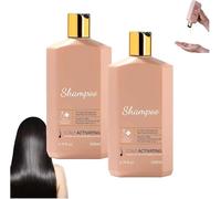 Shampoings naturels pour cheveux, shampoing activateur de racines de cheveux, shampoing réparateur puissant et nourrissant, shampoing et après-shampoing anti-chute de cheveux pour hommes et femmes