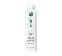 Biolage, Scalp Sync, Shampoing Anti-Pelliculaire, Cuir Chevelu Sensibilisé, Hydrate & Purifie le Cuir Chevelu, Enrichi en Thé Vert & Acide Glycolique, Formule Végane, 400 ml