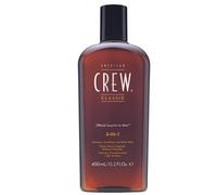 Shampoo Balsam Homme AMERICAN CREW 3 En 1 Shampoo Conditioner Body Wash 450 Ml