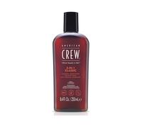 Shampoo Baume Homme AMERICAN CREW 3 IN 1 shampoo conditioner body Wash 250ml