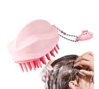 Shampoo Brush Scalp Massager Ergonomic Silicone Wet Dry Shower Cleaner Comb