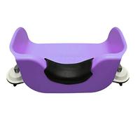 Shampoo Buddy Lavabo portable pour enfants, tout-petits, enfants et adolescents | Bol de shampooing portable pour une utilisation sur la baignoire ou l'évier | Lavabo de lavage pour cheveux pour enfants | Rinçage sans déchirure pour enfants (violet)