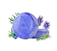 Shampoo Cheveux Savon,Shampooing Solide, Usage Quotidien Cheveux Normaux,Extraits de Lavande,99% D'ingrédients D'origine Naturelle (1PCS)