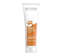Shampoo Et Baume Cheveux Marrons Revlon 45 Journées Color Intense Cuivres 275ml