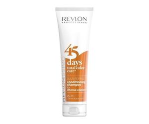 Shampoo Et Baume Cheveux Marrons Revlon 45 Journées Color Intense Cuivres 275ml