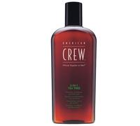 Shampoo Homme AMERICAN CREW 3 IN 1 TEA TREE shampoo conditioner body Wash 450 ML
