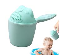 Shampoo Rinse Cup, Bath Jug For Baby Washing, Cute Cartoon Shampoo Cup, Waterfall Rinser Bath, Protection Eye, Shower Sprinkler Spoon Bathroom Accessories, Silicone Soft, Convenient