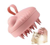 Shampoo Scalp Brush, Silicone Hair Brush for Wet and Dry Hairs, Scalp Care, Refillable Soft Bristles for Thick, Curly Hairs