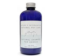 Shampooing 99% Naturel pour Chevaux - Aloe Vera, Neem, Citronnelle & Tea Tree - 250ml par NIP. sans Sulfates, sans Parabènes. Nettoie, Soulage Démangeaisons. Concentré Peaux Sensibles.