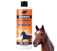 Shampooing À Cheval - Supprime Efficacement Les Odeurs | 500 Ml De Revitalisant De Shampooing De Queue Nourrissante Et De Crinière, Le Nettoyant En Manteau, Les Fournitures De Toilettage À Cheval, Ajo