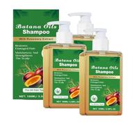 Shampooing à huile Qguojie Batana avec extrait de romarin - Traitement de perte de cheveux naturels, répare les frisottis et les cheveux endommagés pour les plus épais et plus forts (3)