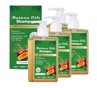 Shampooing à huile Qguojie Batana avec extrait de romarin - Traitement de perte de cheveux naturels, répare les frisottis et les cheveux endommagés pour les plus épais et plus forts (4)