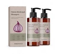 Shampooing à l’hydrolat d’oignon, romarin & biotine, formule douce pour le lavage quotidien des cheveux et du cuir chevelu, 300 ml (10.14 fl oz)
