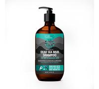 Shampooing à La Boue de la Mer Morte avec Minéraux Purs Huile D'argan Marocaine Naturelle Huile de Ricin Anti Perte de Cheveux Anti Pelliculaire Favorise la Croissance et le Renforcement des Cheveux