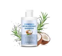 Shampooing à l'acide hyaluronique, shampooing clarifiant pour cheveux, hydratation et douceur intenses, nettoyage doux et contrôle de l'huile, renforce les cheveux, réduit la sécheresse et les