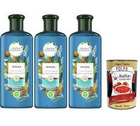 Shampooing à l'huile d'argan répare les cheveux abîmés en collaboration avec les jardins botaniques royaux de Kew - 3x250ml + Italian Gourmet Polpa 400g