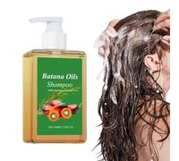 Shampooing À L'huile de Batanas Pour la Pousse Des Cheveux, Huile de Batanas Biologique Avec Romarin, Prévient la Chute Des Cheveux, Doux et Moelleux pour Hommes et Femmes