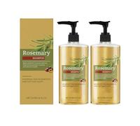 Shampooing à l'huile de romarin - shampooing de croissance des cheveux avec de la biotine et de la kératine, apaise le cuir chevelu, répare les cheveux, contrôle les pellicules et nourri (2)
