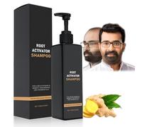 Shampooing activateur de racines pour homme, 100 ml - Formule épaississante pour cheveux - Stimule la mélanine pour des cheveux plus denses - Solution de soins capillaires avec racines plus fortes