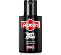 Alpecin Shampoing colorant Grey Attack à la caféine - Effet colorant progressif - 200 ml