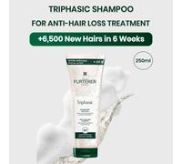 Shampooing anti-chute de cheveux triphasique | Épaississement et renforcement des cheveux, contrôle de l'huile, doux et non irritant | Avec ATP et extrait de ginseng brésilien | Pour les cheveux terne