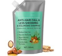 Shampooing anti-chute et volumisant, hydratation intense, fortifie les racines, nourrit le cuir chevelu, apporte de la brillance et améliore la texture des cheveux.