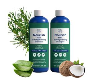 Shampooing Anti-Éclaircissement Capillaire, Formule Renforçante à la Caféine et à l'Huile de Romarin, Ingrédients Naturels, Nourrit, Répare et Épaissit, Sans Parfums Artificiels (3)