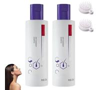 Shampooing anti-pelliculaire et régulateur de sébum Detroitrain, renforce les racines, anti-chute et anti-perte de cheveux, formule régulatrice de sébum pour hommes et femmes (2PCS)