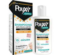 Shampooing Anti-Poux Et Lentes - Agit En 2 Applications De 15 Minutes (1) - Traitement Du Cuir Chevelu - Parfum Abricot - Flacon De 200 Ml[Z23]