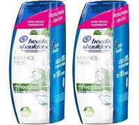 Shampooing Antipelliculaire Menthol Fresh, Jusqu`À 100% Des Pellicules Éliminées, Cliniquement Prouvé, Testé Sous Contrôle Dermatologique, 3x285 Ml (Lot De 2)[Z754]