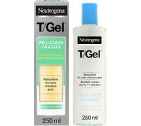 Shampooing Antipelliculaire T-Gel Pellicules Grasses (Flacon De 250 Ml) - Shampooing Rééquilibrant Pour Les Cuirs Chevelus Gras - Shampoing Avec Résultats Visibles Dès La 1ère Utilisation