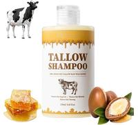 Shampooing & Après-Shampoing au Suif Pour Tous Types de Cheveux Nettoyage Profond Hydratation 72h Contrôle Séborrhéique Répare Cheveux Secs Abîmés Anti-Frisottis Brillance & Renforcement (Shampoo)