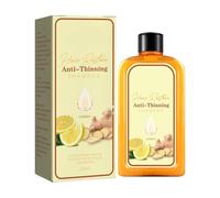 Shampooing au gingembre 100 ml - Shampoing à l' de citron au gingembre - Contre la chute des cheveux - Anti-pelliculaire - Anti-démangeaisons