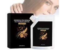 Shampooing Au Ginseng Et Au Polygonum Multiflorum Pour Hommes Et Femmes, Shampooing Hydratant RéGulateur De SéBum à La Racine De Ginseng, Nettoie En Profondeur Le Cuir Chevelu Et Les Cheveux (1 PC)